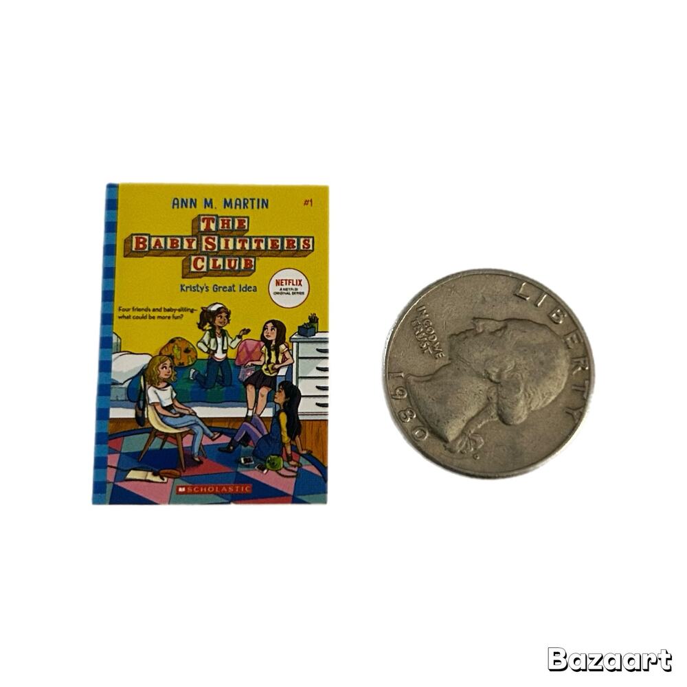 Mini Brands Books The Baby Sitters Club: Kristy's Great Idea by Ann M. Martin